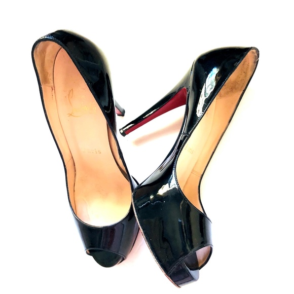 Christian Louboutin Shoes - Christian Louboutin  Black Very Prive Heels